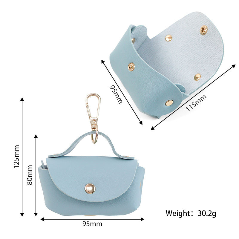 Portable Pet Waste Bag Dispenser for leash attachment