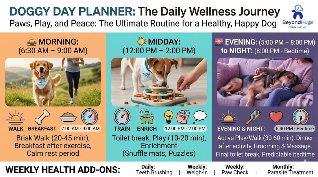 Daily Dog Routine: The Ultimate Schedule for a Healthy, Happy Dog