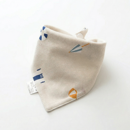 tylish printed dog bandana scarf on a pup