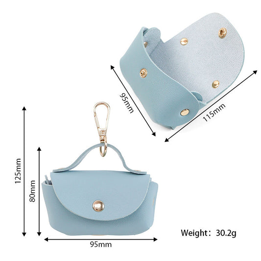 Portable Pet Waste Bag Dispenser for leash attachment