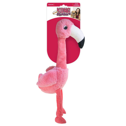 KONG Shakers Honkers Flamingo Small Dog Toy for Tugging