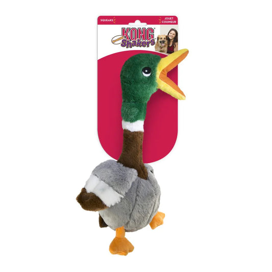 KONG Shakers Honkers Duck Toy for Dogs - Large