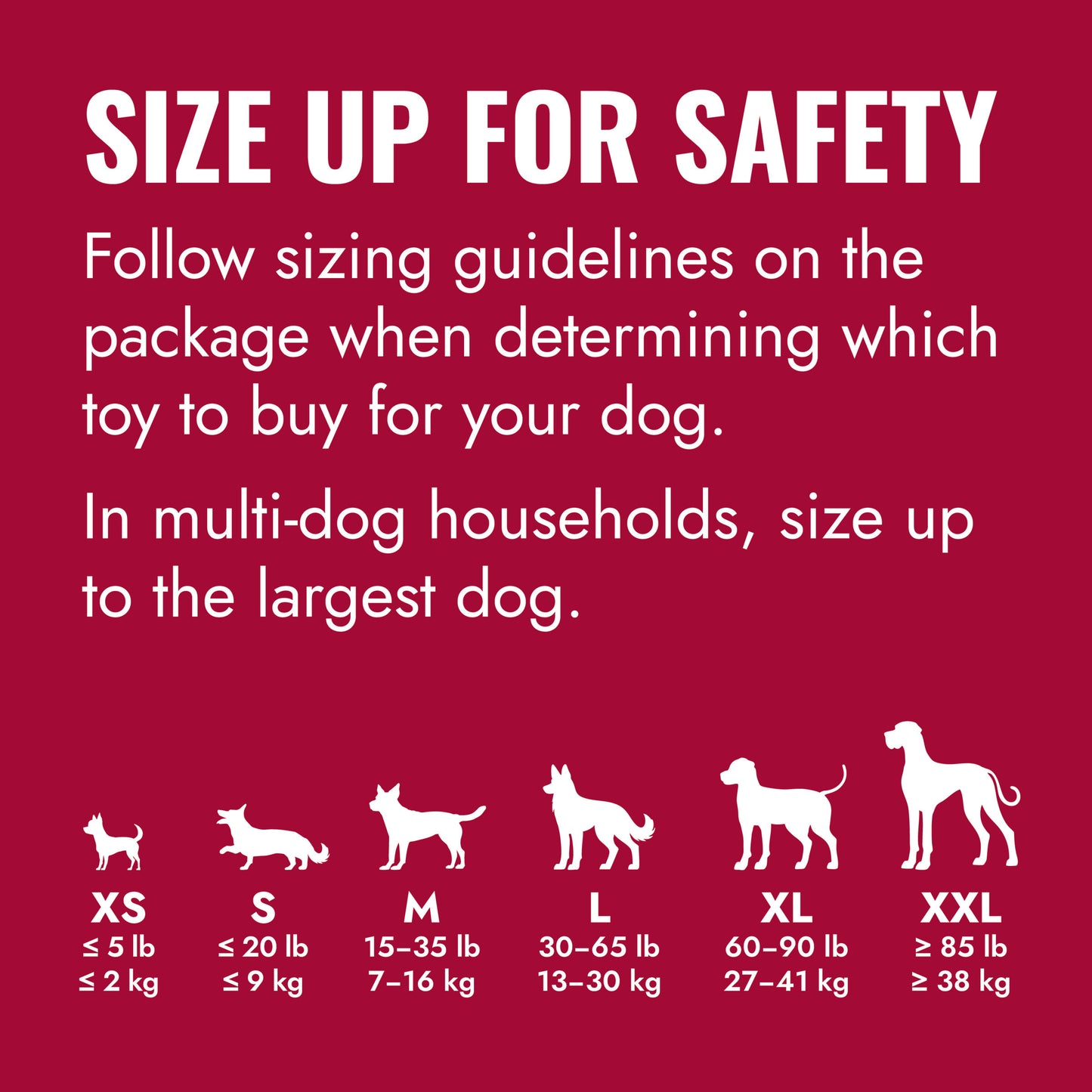 KONG Classic Dog Toy Red - Medium | Small | Durable Rubber Chew & Treat Toy - size up for safety