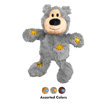 KONG Wild Knots Bear durable plush dog toy
